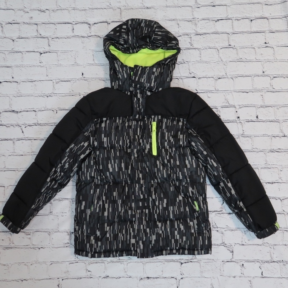 Xersion Puffer Jacket size medium (10-12) Kids multicolor
